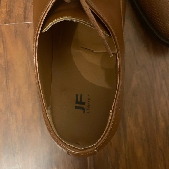 J. Ferrar Brown Dress Shoes Size 11 - Picture 6 of 6